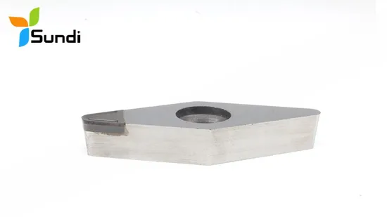 Manufacturer Inner Hole outer Ultra-Fine Cutting PCD Diamond Grooving Milling Inserts for CNC Lathe Machine